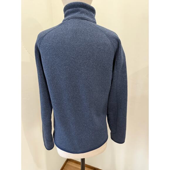 Patagonia Men's Small Better Sweater Fleece Jacket Hiking Fall jacket Blue - Picture 6 of 7